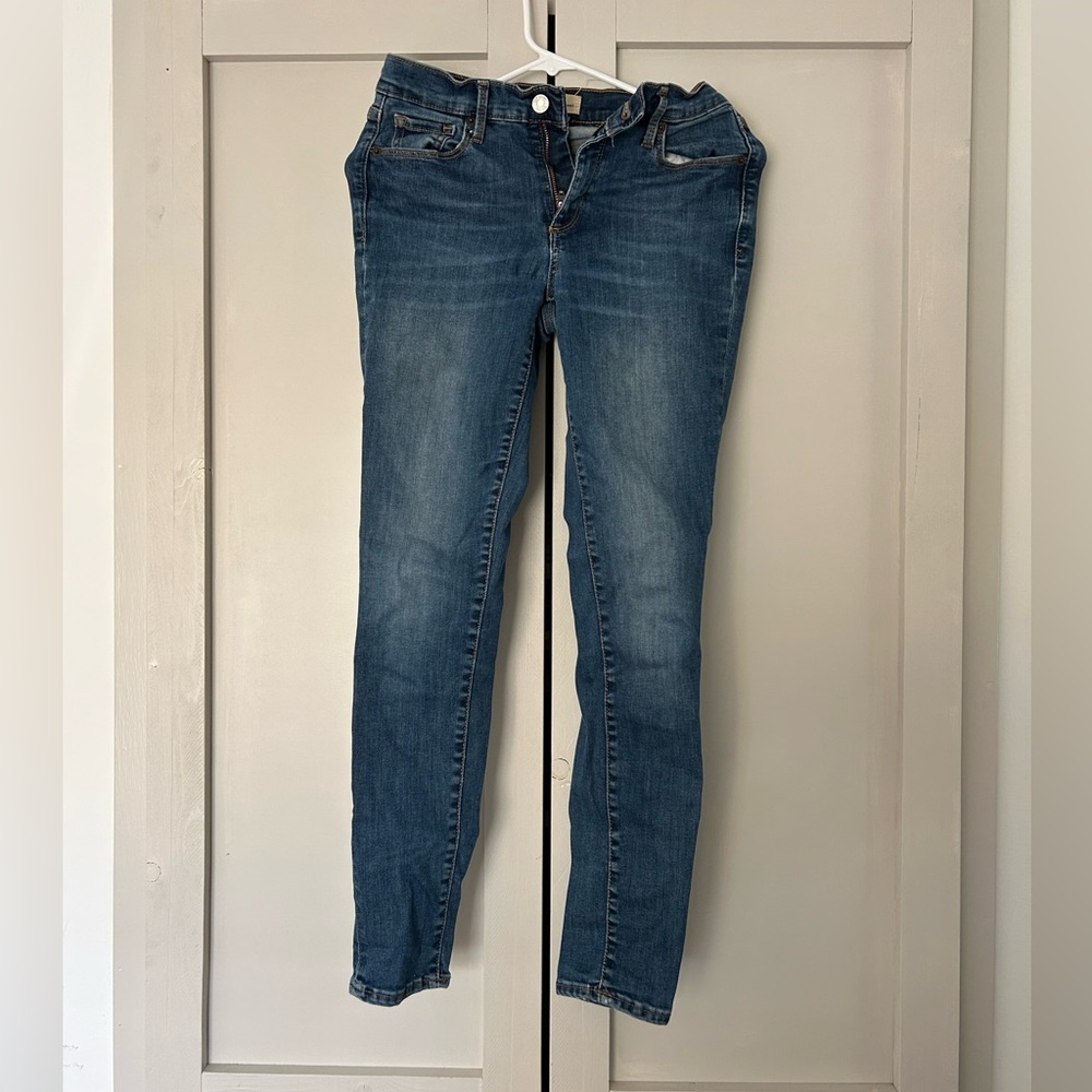 GAP Women's Dark Blue Skinny Jeans
